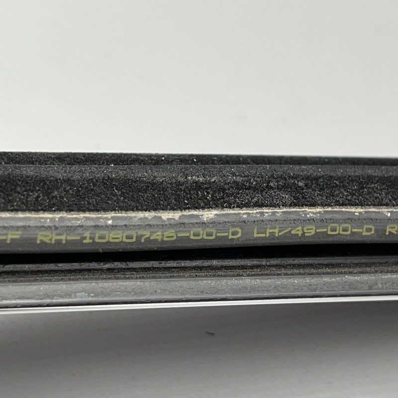 1080745-50-F TESLA MODEL 3 DOOR WINDOW MOLDING LEFT REAR 2017 2018 2019 2020 OEM 1080745-50-F