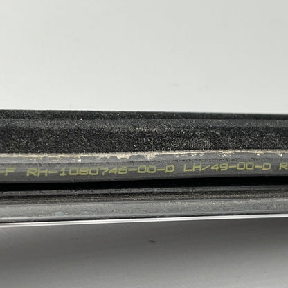 1080745-50-F TESLA MODEL 3 DOOR WINDOW MOLDING LEFT REAR 2017 2018 2019 2020 OEM 1080745-50-F