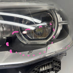 BMW X5 X6 HEADLIGHT LEFT DRIVER 2016 2017 2018 2019 LED ADAPTIVE OEM 7
