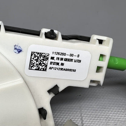 1126200-00-B TESLA MODEL X DOOR LOCK LATCH RIGHT FRONT 2016 17 18 19 2020 OEM 1126200-00-B