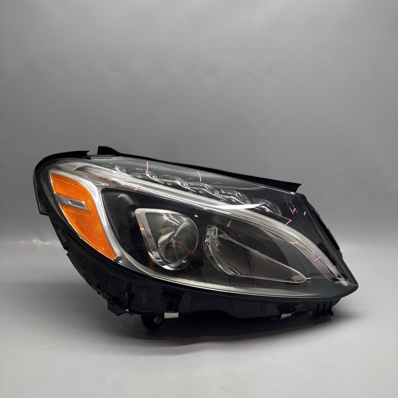 MERCEDES BENZ C300 HEADLIGHT C400 RIGHT PASSENGER 2015 2016 2017 2018 