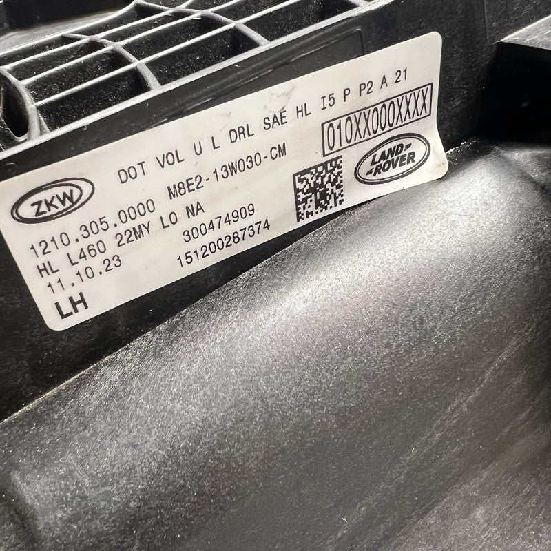 M8E2-13W030-CM RANGE ROVER SE HEADLIGHT LEFT DRIVER 2023 2024 2025 DUEL PROJECTOR OEM