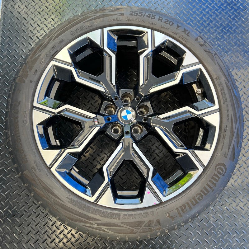 BMW X3 WHEEL RIM SET I7 20 INCH 2024 2025 2026 OEM 5A6F113 5A6F112