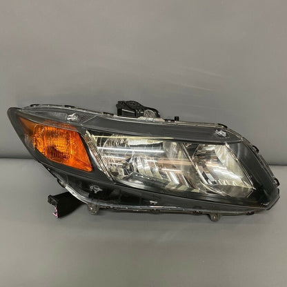 HONDA CIVIC HEADLIGHT RIGHT SIDE 2012 HALOGEN 4 DOOR OEM 