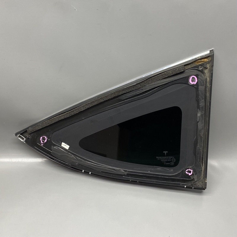 1034906-80-F TESLA MODEL X QUARTER GLASS LEFT DRIVER 2016 2017 18 2019 2020 OEM 1034906-80-F