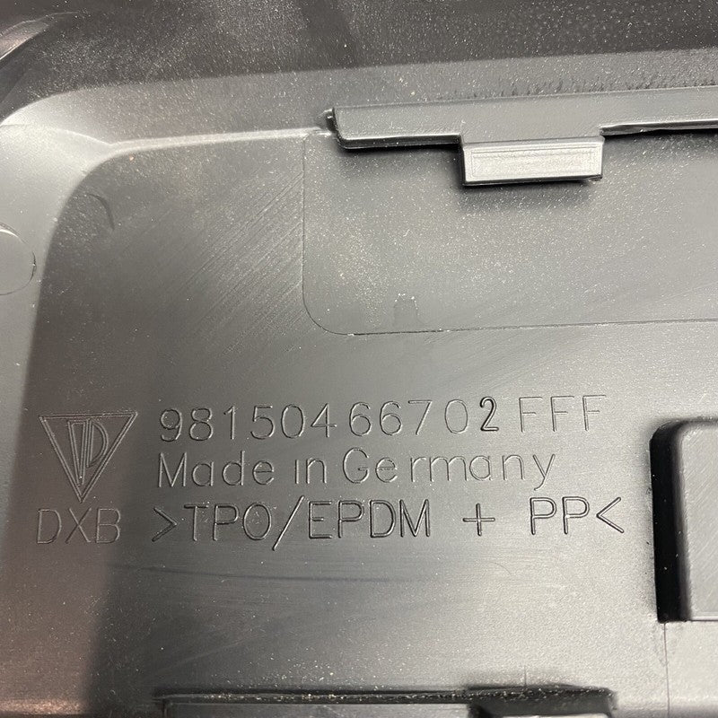 98150466702 PORSCHE CAYMAN S 981 DOOR SILL RIGHT FRONT 98150466702 2013 2014 2015 2016 OEM