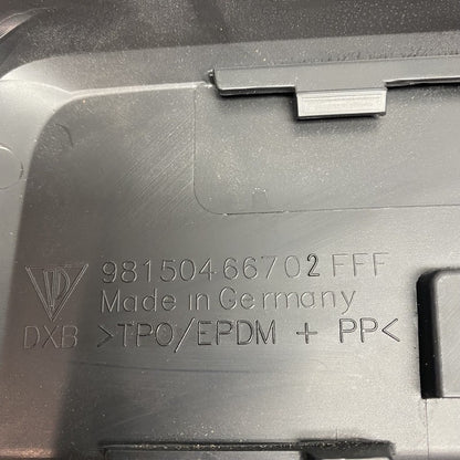 98150466702 PORSCHE CAYMAN S 981 DOOR SILL RIGHT FRONT 98150466702 2013 2014 2015 2016 OEM
