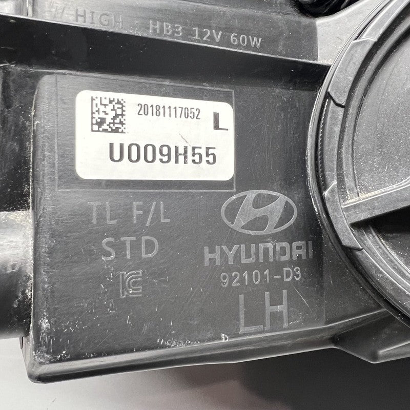 92101-D3 HYUNDAI TUCSON HEADLIGHT LEFT DRIVER 2016 2017 2018 HALOGEN OEM