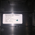 1053195-00-E TESLA MODEL X DEMMEL AG RIGHT SIDE WELCOME PLATE 2015 2016 2017 OEM 