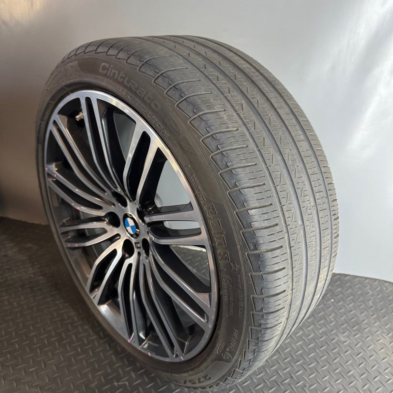 BMW 530I 540I WHEEL RIM REAR 19 INCH 2016 2017 2018 2019 2020 OEM 7855