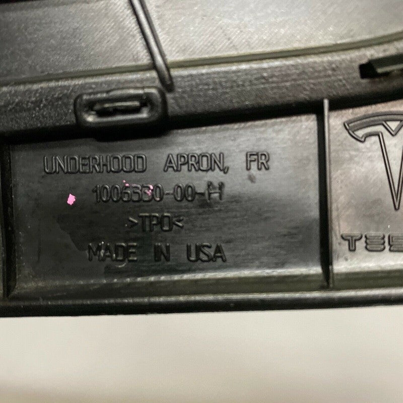 1006330-00-H TESLA MODEL S UNDERHOOD APRON COVER TRIM 1006330-00-H 2012 2013 2014 2015 OEM