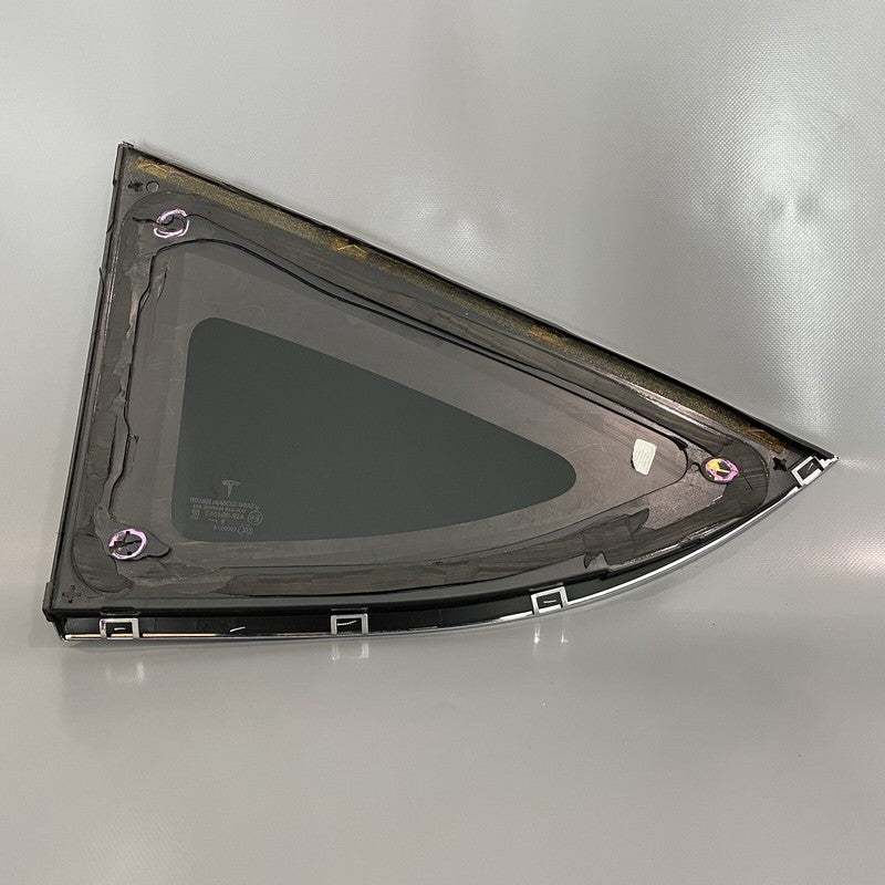 1044906-00-I TESLA MODEL X QUARTER GLASS LEFT REAR 1034906-80-F 2016 2017 2018 2019 2020 OEM