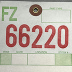 1096844-00-B TESLA MODEL 3 LICENSE PLATE BRACKET REAR 2017 2018 2019 2020 OEM 1096844-00-B
