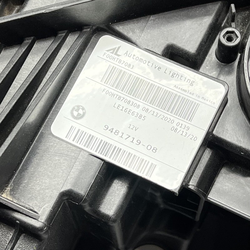 9481719-08 BMW 330 HEADLIGHT LEFT DRIVER M340 LED 2019 2020 2021 2022 OEM 9481719-08