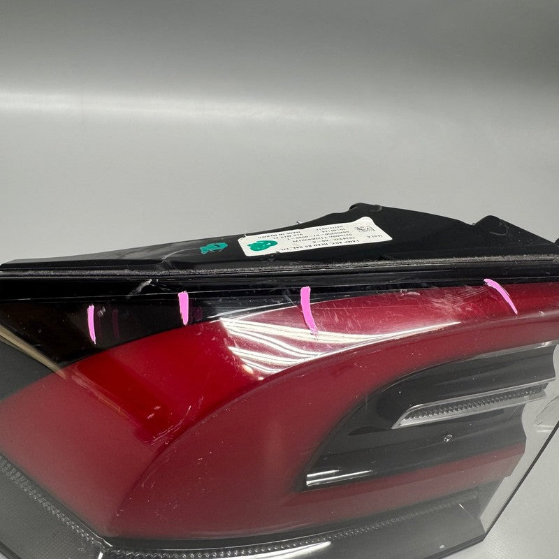 TESLA MODEL X TAIL LIGHT LEFT DRIVER 2016-2018 2019 2020 LED OEM 10343