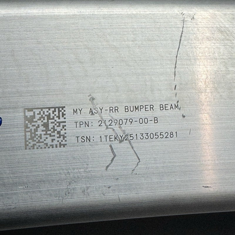 2129079-00-B TESLA MODEL Y JUNIPER REINFORCEMENT REAR 2025 2026 OEM 2129079-00-B