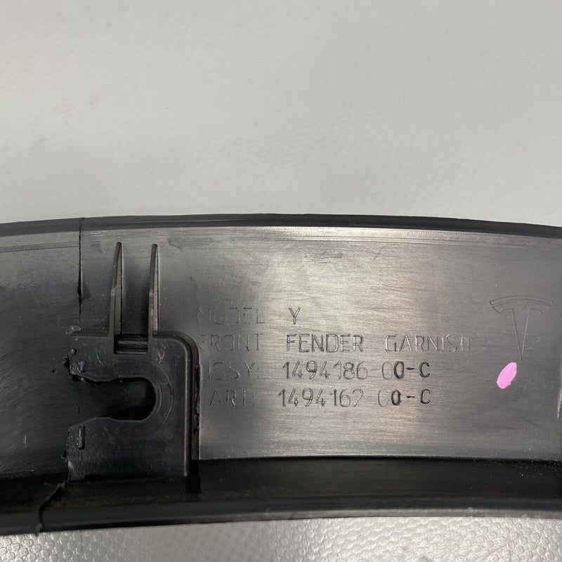 TESLA MODEL Y FENDER FLARE RIGHT FRONT 2020 2021 2022 2023 1494162-00-