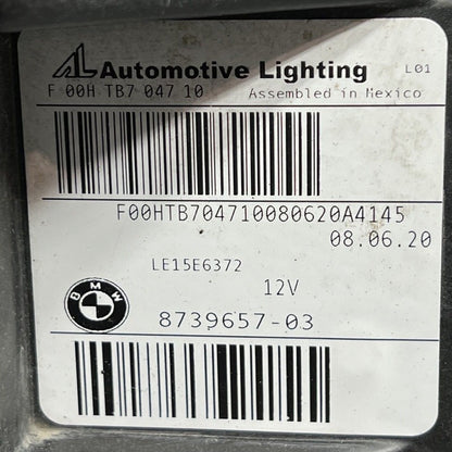 8739657-03 BMW X3 HEADLIGHT LEFT DRIVER X4 ADAPTIVE LED 2018 19 20 2021 OEM 8739657-03