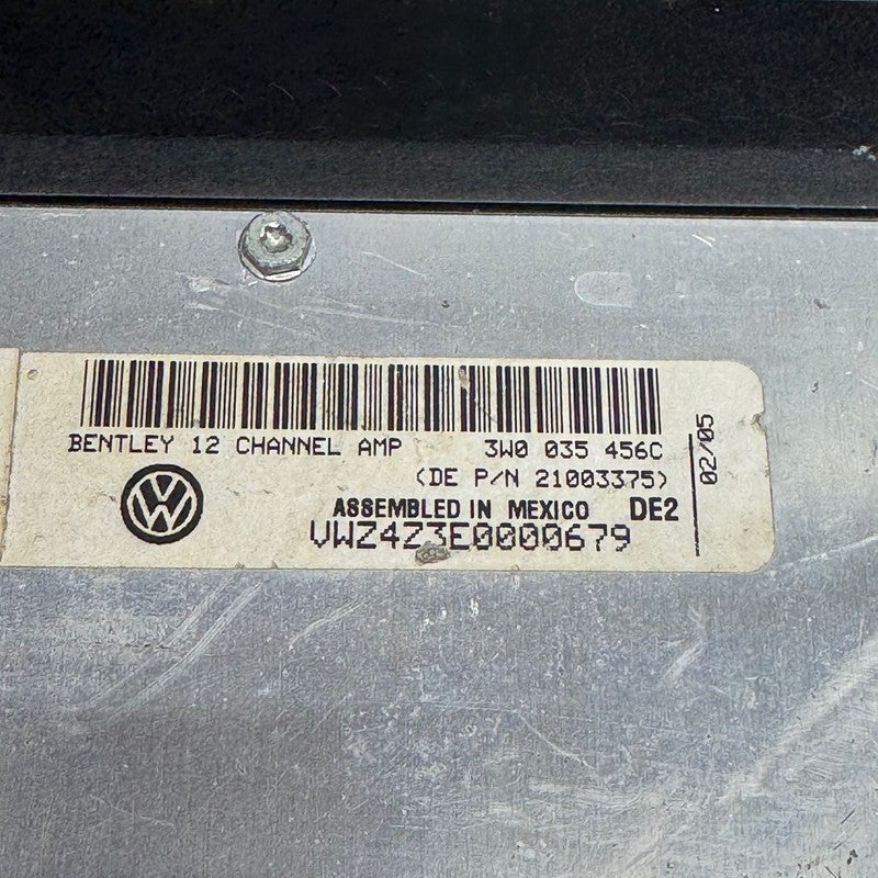 BENTLEY CONTIONENTAL GT RADIO AMPLIFIER 2003-2005 2006 2007 2008 OEM 3