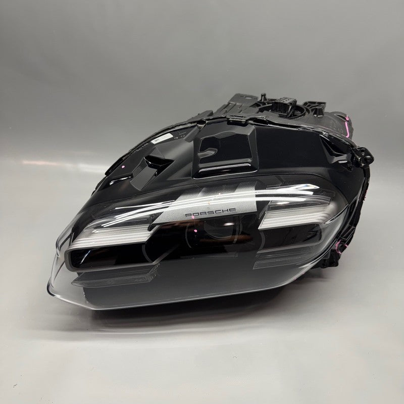 PORSCHE TAYCAN HEADLIGHT LEFT DRIVER 2020 2021 2022 2023 2024 FULL LED