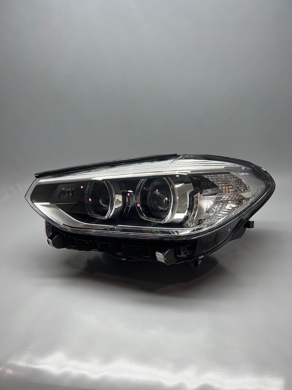 8739651-04 BMW X3 HEADLIGHT LEFT DRIVER X4 LED 2018 2019 2020 2021 OEM 8739651-04