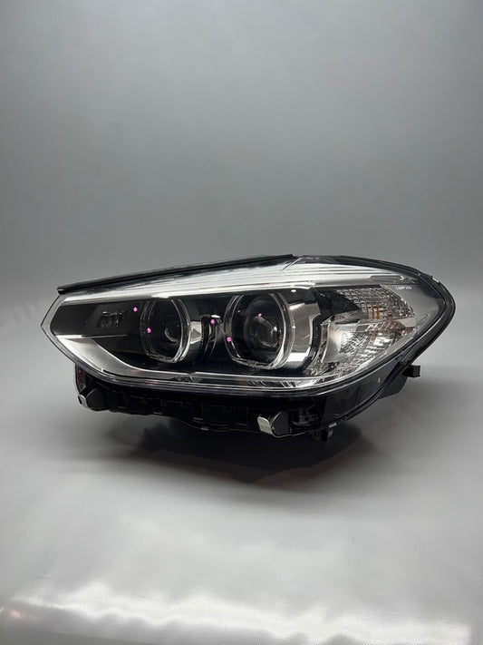 8739651-04 BMW X3 HEADLIGHT LEFT DRIVER X4 LED 2018 2019 2020 2021 OEM 8739651-04