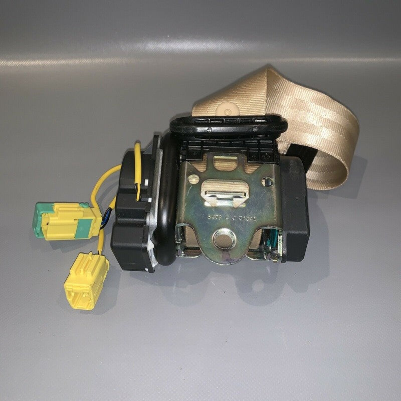 3D1858663C VOLKSWAGEN PHAETON 3D SEAT BELT LEFT FRONT 2004 2005 2006 BEIGE OEM