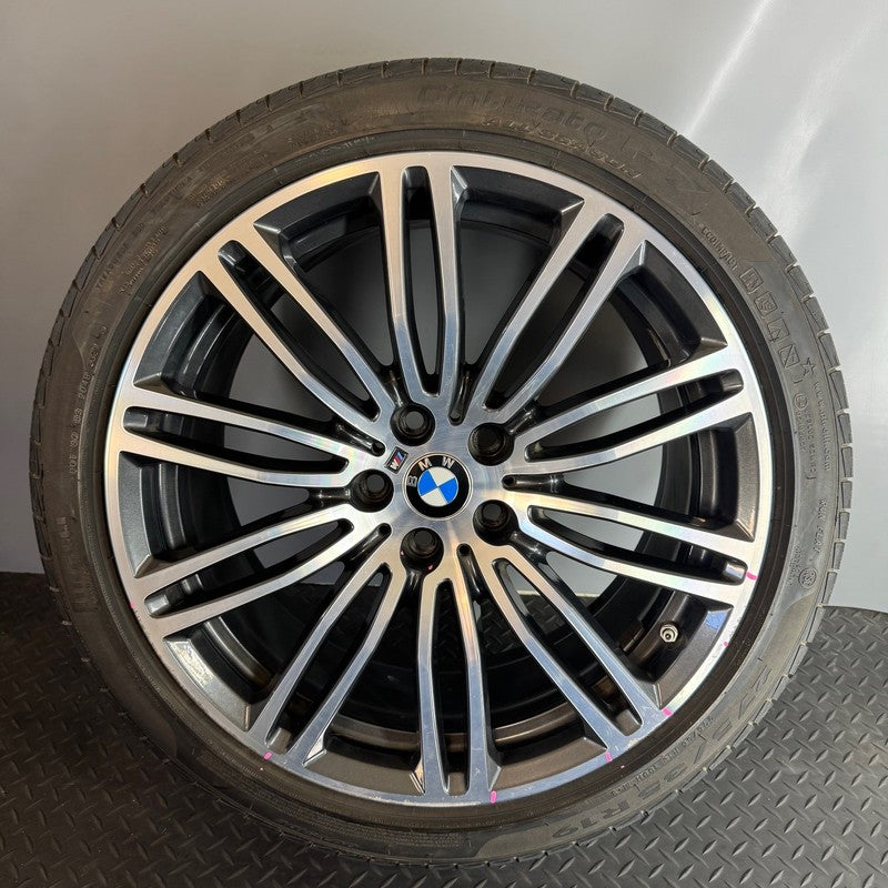 BMW 530I 540I WHEEL RIM REAR 19 INCH 2016 2017 2018 2019 2020 OEM 7855