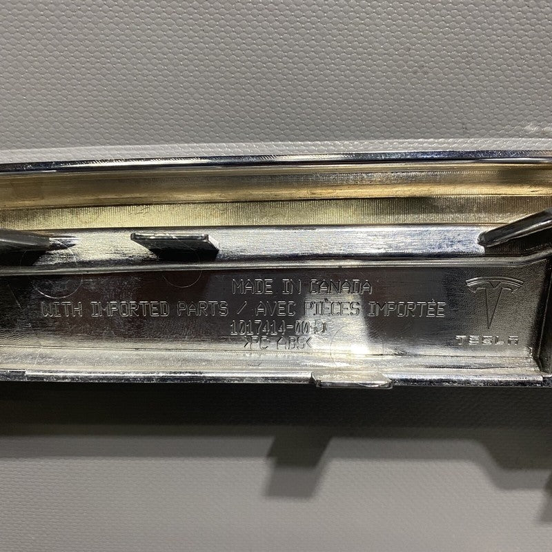 1017414-00-D TESLA MODEL S GRILLE CHROME FRAME 1017414-00-D 2012 2013 2014 2015