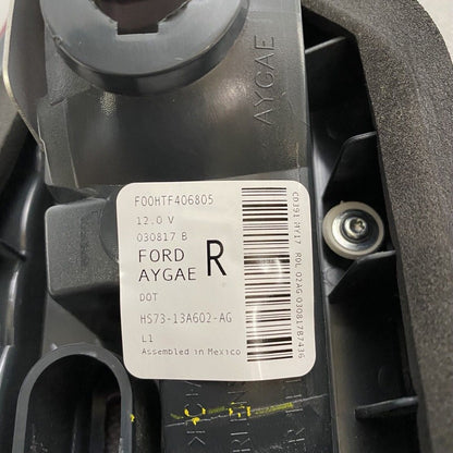 HS73-BA602-AG FORD FUSION TAIL LIGHT RIGHT INNER TRUNK HS73-BA602-AG OEM 2017 2018