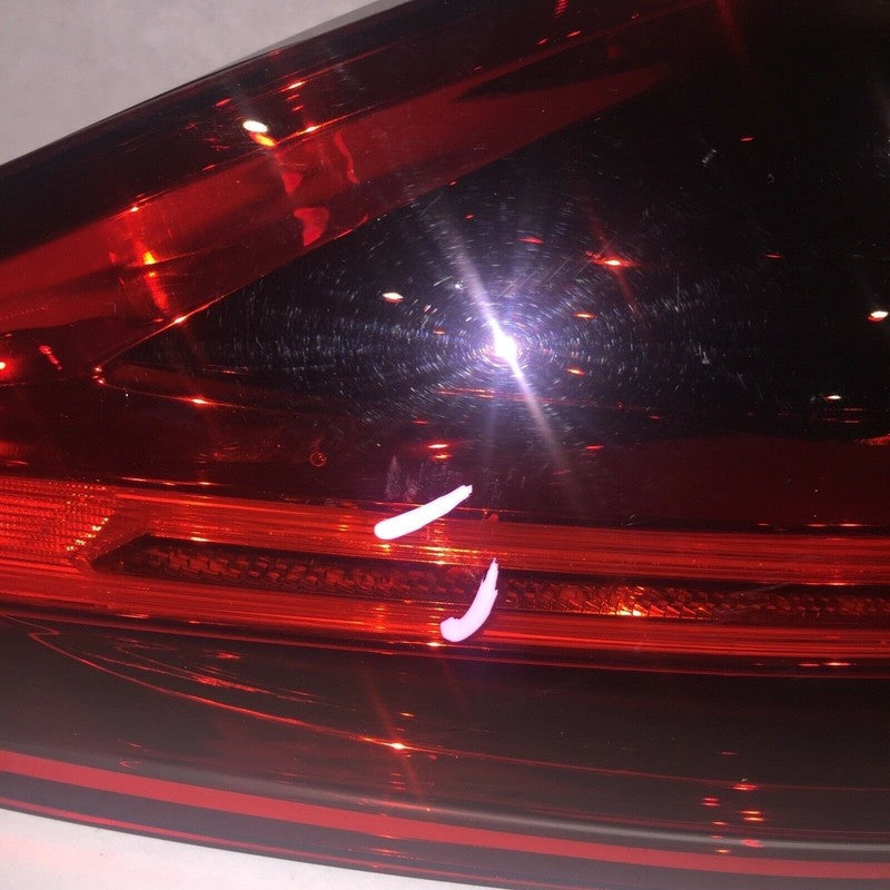 7P5945207R PORSCHE CAYENNE LEFT DRIVER SIDE TAIL LIGHT 2015 2016 2017 LED OEM