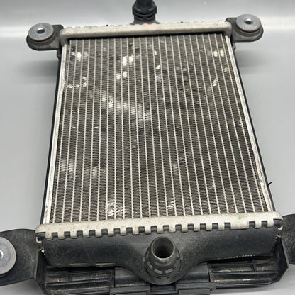 17117600698 BMW 328 AUXILIARY COOLING RADIATOR LEFT 2012 2013 2014 15 2016 OEM 17117600698