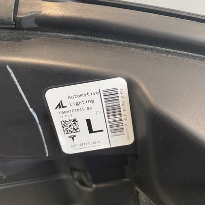 1077371-00-K TESLA MODEL 3 HEADLIGHT LEFT DRIVER LED 1077371-00-K 2017 2018 2019 2020 OEM