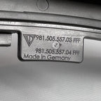 981505557 PORSCHE CAYMAN REAR BUMPER LOWER SPOILER LIP 2014 2015 2016 OEM 981505557