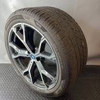 BMW X5 WHEEL RIM 21 INCH REAR X6 2020 2021 2022 2023 2024 2025 OEM 807