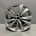 1024183-01-A TESLA MODEL S WHEEL RIM SILVER 19” 1024183-01-A OEM 2012 2013 2014 2015