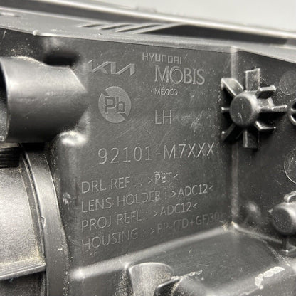 92101-M7 KIA FORTE HEADLIGHT LEFT DRIVER HALOGEN 2022 2023 2024 OEM 92101-M7