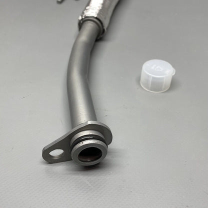 04893760AD ALFA ROMEO STELVIO TURBO CHARGER OIL RETURN HOSE PIPE 2017 2018 2019 04893760AD