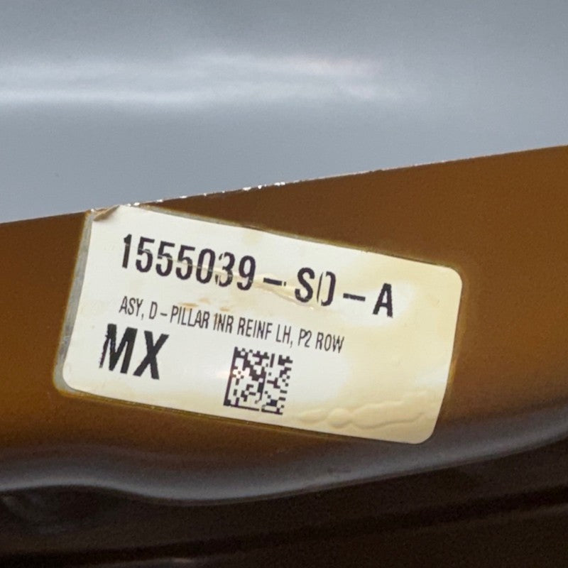 TESLA MODEL X D-PILLAR INNER REINFORCEMENT LEFT 2021 2022 2023 2024 20