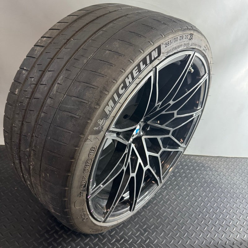 BMW M3 M4 WHEEL RIM 20 INCH REAR 2021 2022 2023 2024 2025 OEM 8093839