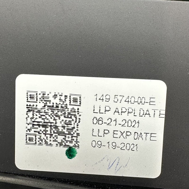 1495740-00-E TESLA MODEL Y QUARTER GLASS LEFT REAR 2020 2021 2022 2023 OEM 1495740-00-E