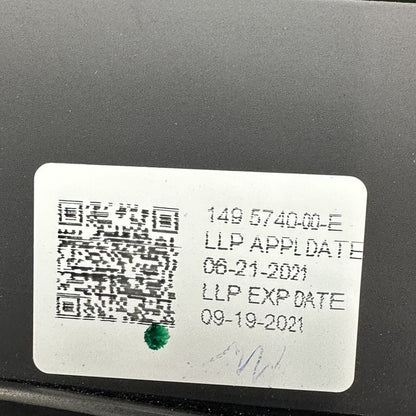 1495740-00-E TESLA MODEL Y QUARTER GLASS LEFT REAR 2020 2021 2022 2023 OEM 1495740-00-E