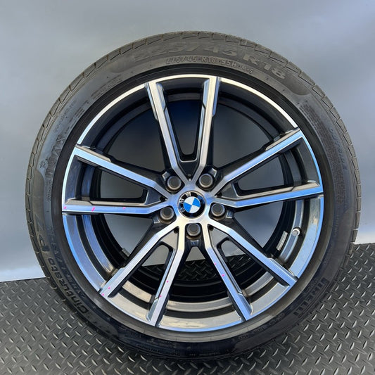 6877327 BMW 330 430 WHEEL RIM 18 INCH 2019 2020 2021 2022 2023 2024 OEM 6883522