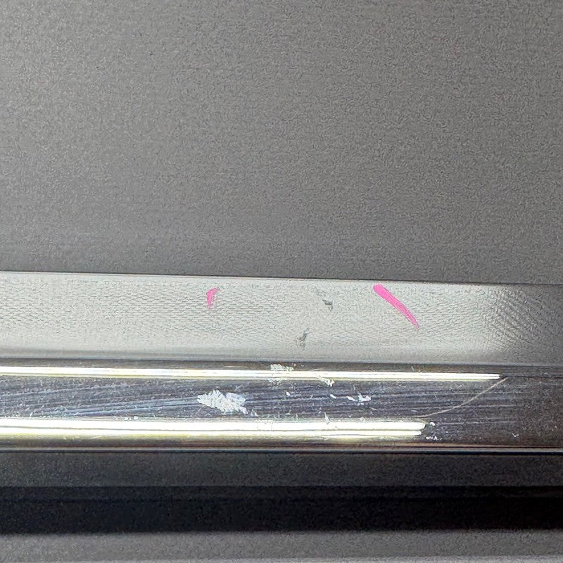 TESLA MODEL X DOOR WINDOW MOLDING RIGHT REAR 2016 2017 2018 2019 2020 