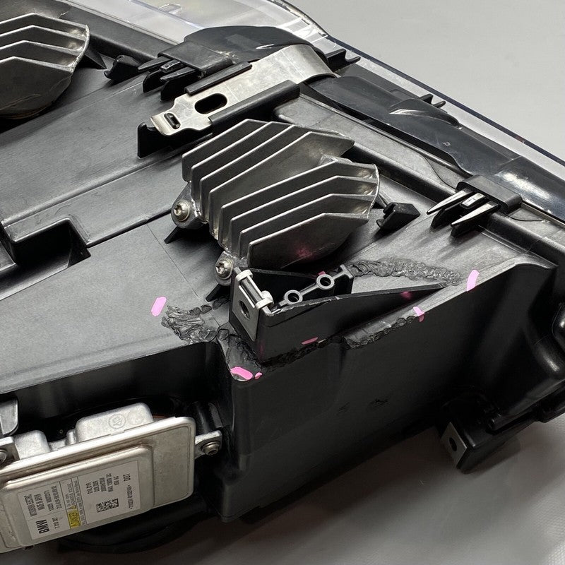 7203256-21 BMW 528 HEADLIGHT RIGHT PASSENGER 7203256-21 2011 2012 2013 XENON OEM DAMAGED