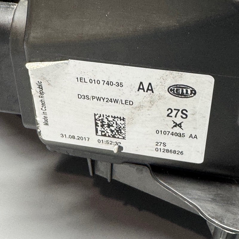 AUDI A3 S3 HEADLIGHT LEFT DRIVER 2015 2016 XENON OEM 1EL010740