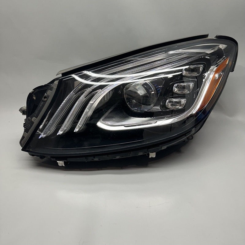 MERCEDES BENZ S560 HEADLIGHT LEFT DRIVER S63 LED 2018 2019 2020 OEM A2