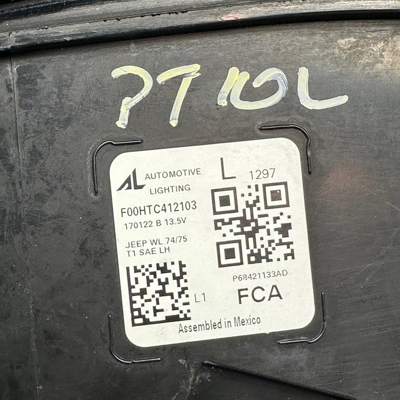 JEEP GRAND CHEROKEE TAIL LIGHT LEFT DRIVER 2021 2022 2023 2024 LED OEM