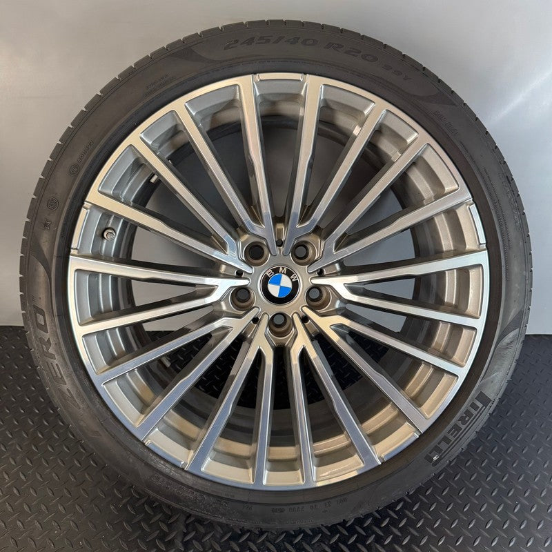 BMW M760 WHEEL RIM 20 INCH FRONT 640 740 750 2020 2021 2022 2023 OEM 6