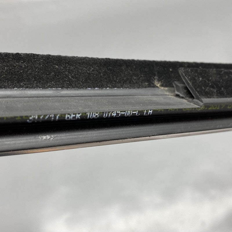 1080745-00-A TESLA MODEL 3 DOOR WINDOW MOLDING LEFT REAR 2017 2018 2019 2020 OEM 1080745-00-A